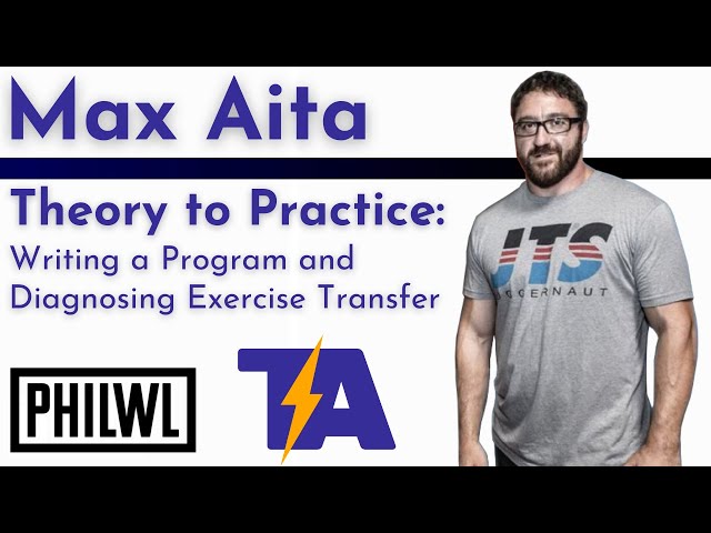 Building a Program & Diagnosing Transfer w/Max Aita | Programming Masterclass