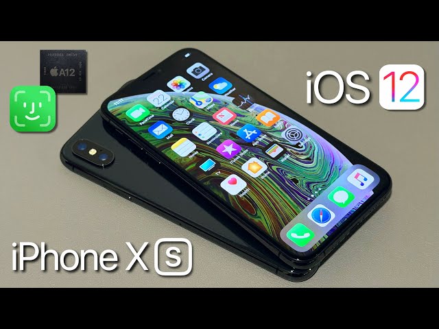 This iPhone XS has NEVER been updated - iOS 12!