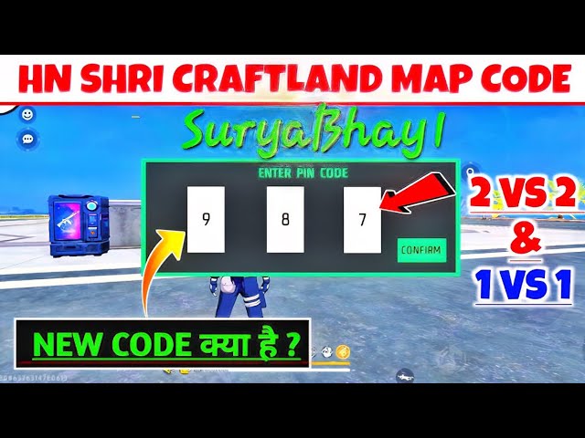 2vs2 Hn Shri Craftland Hack Code 2025 | Hn Shri craftland hack Password Changed 2025 ||
