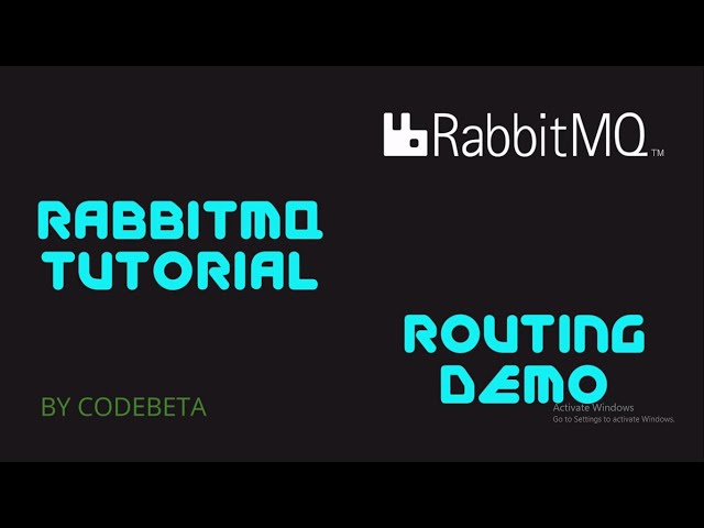 RabbitMQ - Routing