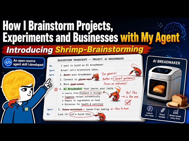 How I Brainstorm Projects, Experiments and Businesses with My Agent (Skill Included)