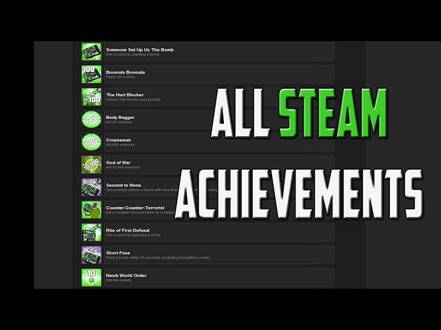 How to get All Steam Achievements without using SAM (2017)