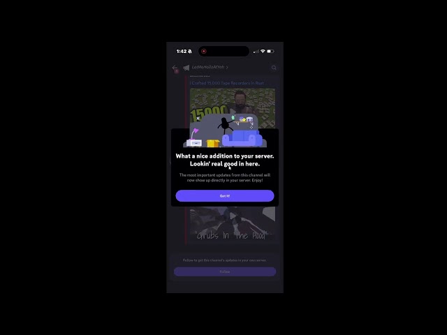 How To Find Followed post in Discord Mobile