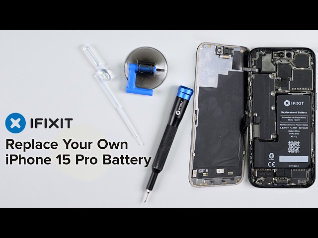 iPhone 15 Pro Battery Replacement (Step-by-Step Guide)