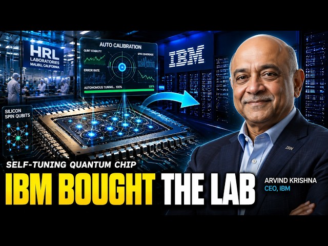 HRL Built a Quantum Chip That Runs Itself — Then IBM Bought the Lab