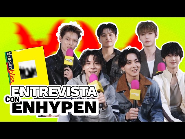ENHYPEN discusses THE SIN: BLISS, "Bloody Paradise", and Mexico. INTERVIEW