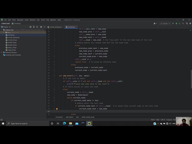 Circular Linked List with Python (PART - 2)