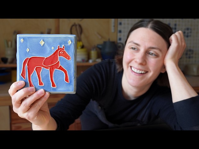 I made my own illustrated tiles