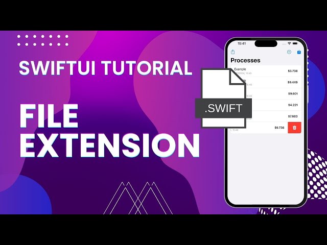 SwiftUI Tutorial FileExtension | FullCode #swiftui #swiftuitutorial #developer #programming