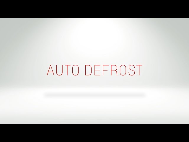 Auto Defrost Explained