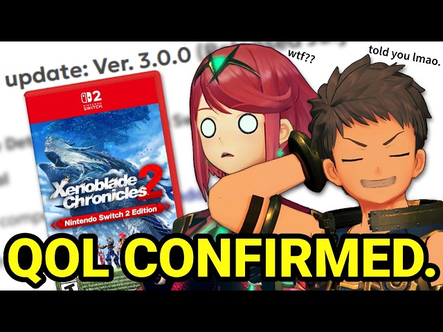 Xenoblade 2 is FIXED in Switch 2 Edition. (MAJOR QOL Updates)