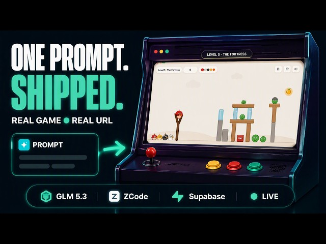 GLM 5.3 + Supabase: Prompt to Production App (Tutorial)