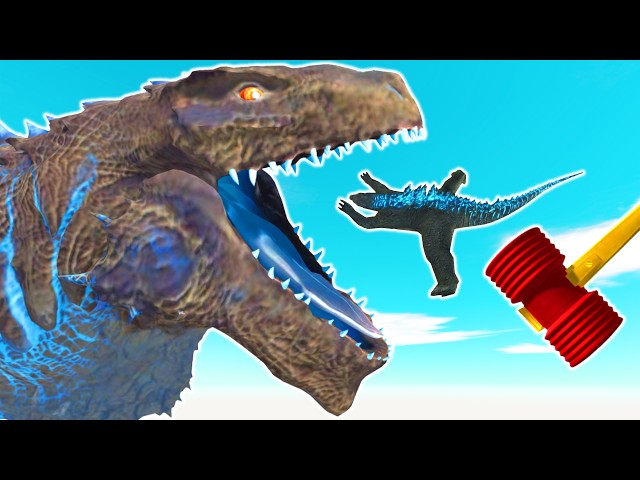 Who Will Evolve into the Strongest GODZILLA & KAIJU - Animal Revolt Battle Simulator