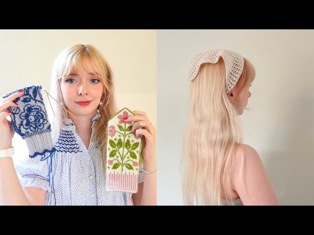 Florence's Knitting Podcast: Accessories for summer and mittens for winter!