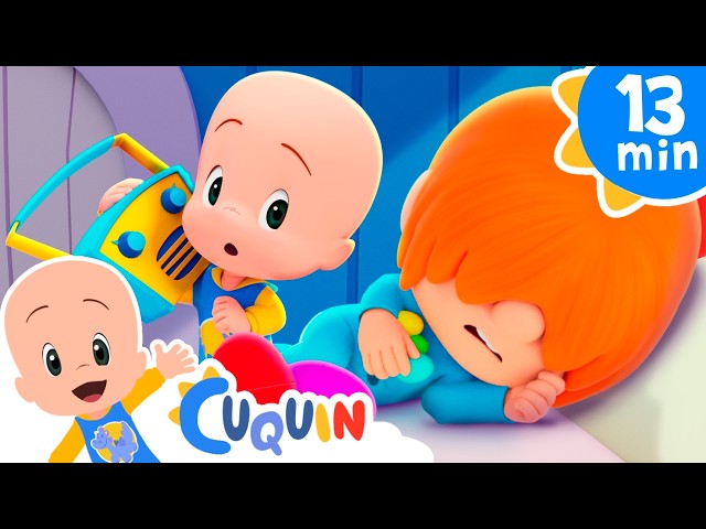 Rolling over in bed with Ten Surprise Eggs | Fun Songs with Cleo & Cuquin