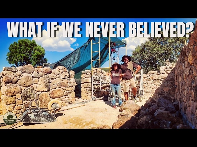 The house that kindness built - Building our Dream Off-Grid Stone House in Portugal