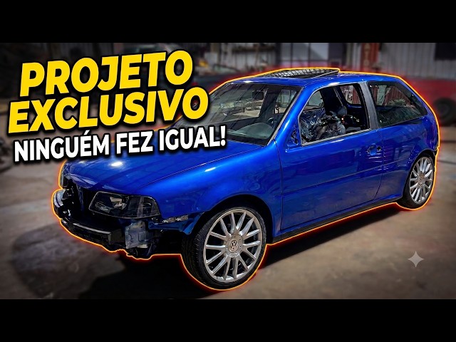 EXCLUSIVE PROJECT: Building the Only Gol G3 of Its Kind in Brazil !!!