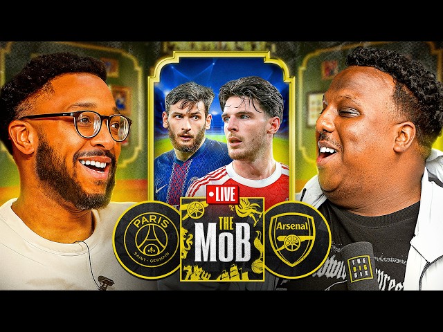 ARSENAL (4) 1-1 (3) PSG | THE MOB LIVE