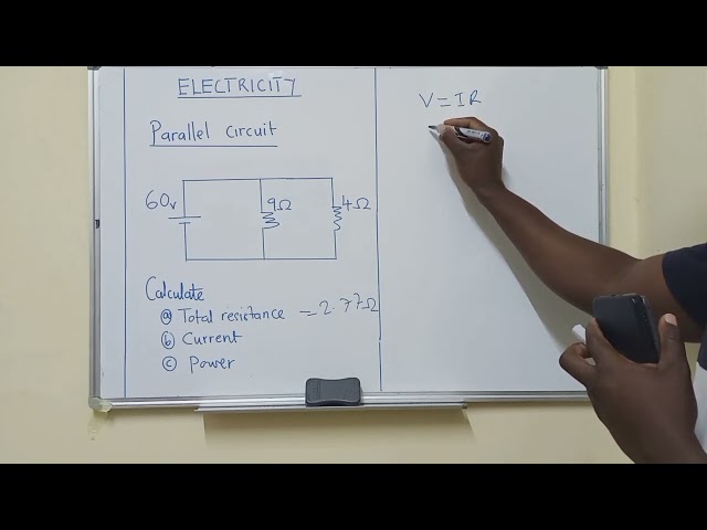 Parallel circuit Calculation - Electricity