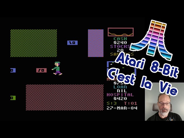 Atari 8-Bit Game Play, C'est la Vie