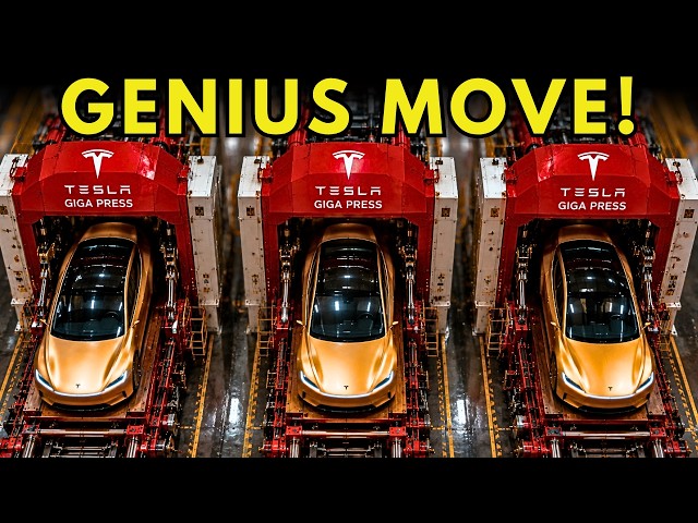 Tesla Giga Press REVEALED: The Secret Behind 10 Million Cars