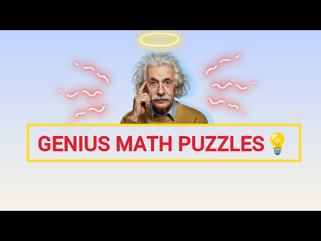 Math Puzzles for Geniuses #mathpuzzles #iqtestquestions