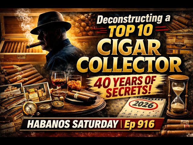 Deconstructing a Top 10 Cigar Collector  40 Years of Secrets    Habanos Saturday