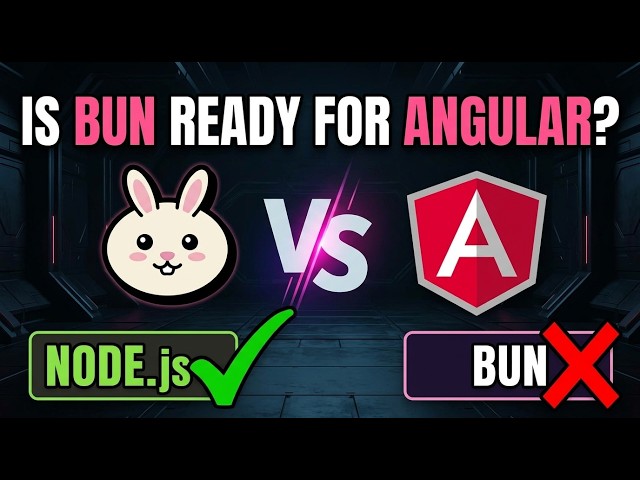 Why Angular Developers Can’t Easily Use Bun (And What Works Instead)