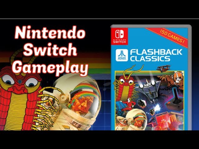 Nintendo Switch, AtGames Atari Flashback Classics, 150 GAMES, Gameplay - Emceemur