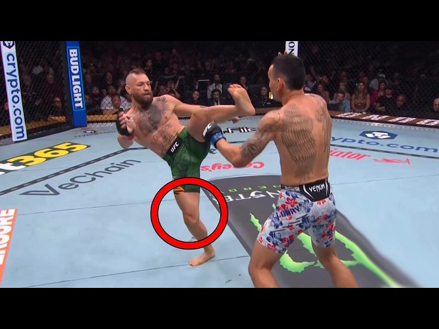 Conor McGregor Blows Out Knee in Seconds at UFC Return - Doctor Explains