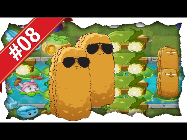 Tall Bros | Plants vs. Zombies: Survival Endless #08 | Flag 10-20 Pool No Sunflower