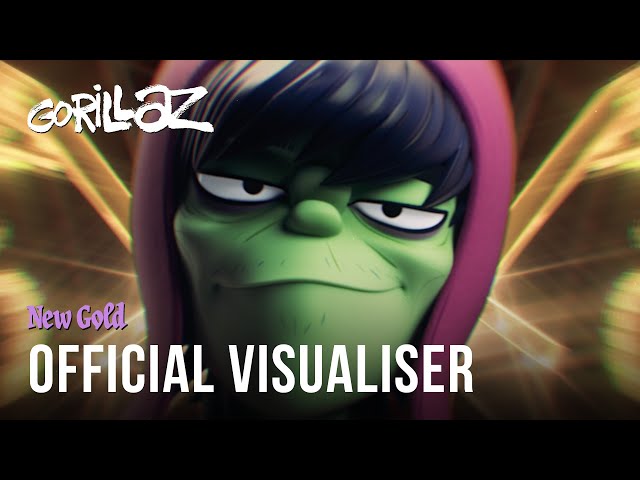 Gorillaz - New Gold ft. Tame Impala & Bootie Brown (Official Visualiser)