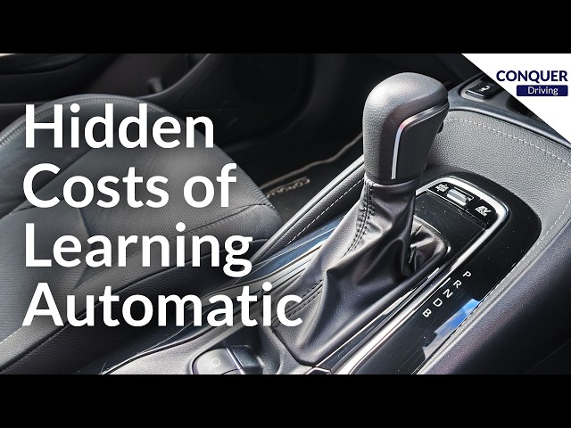 Hidden costs of passing your driving test in an Automatic in the UK.