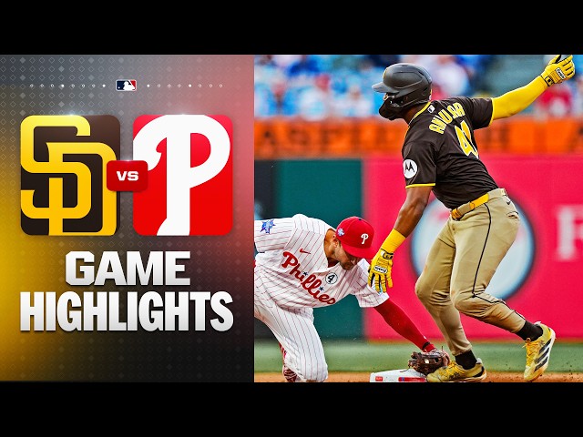 Padres vs. Phillies Game Highlights (6/2/26) | MLB Highlights