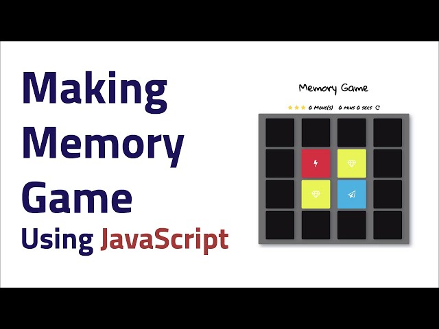 Making memory game in javascript