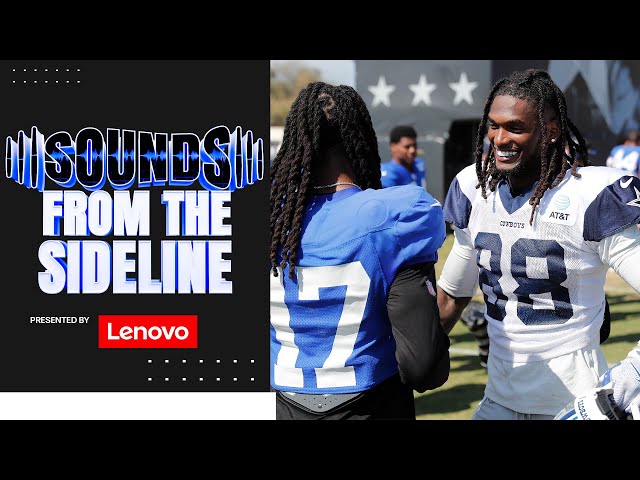 Sounds from the Sideline: CeeDee Lamb at Joint Practice vs Rams | Dallas Cowboys 2025