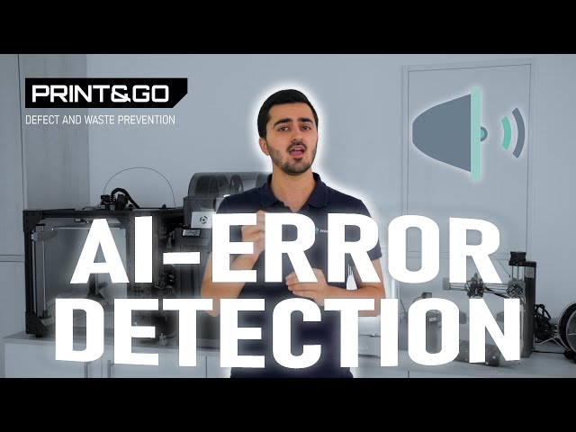 Real-time 3DP error detection powered by AI