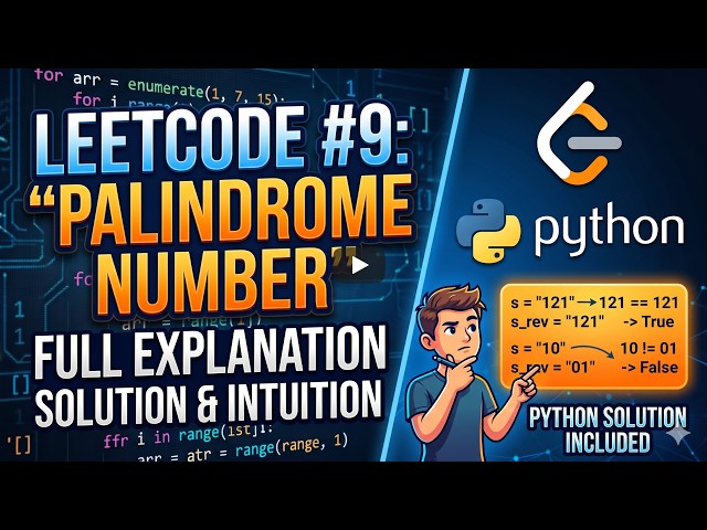 Basic Python Programming strings and if statements to solve Leetcode Palindrome Number