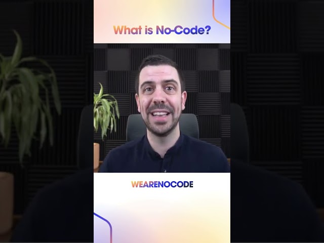 What is No-Code? How to Build Software Without Knowing How to Code #shorts