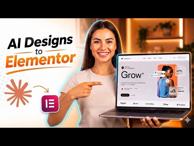HTML to Elementor For Pro Users | Clone Any AI Website to WordPress | Supports Claude, Lovable... 