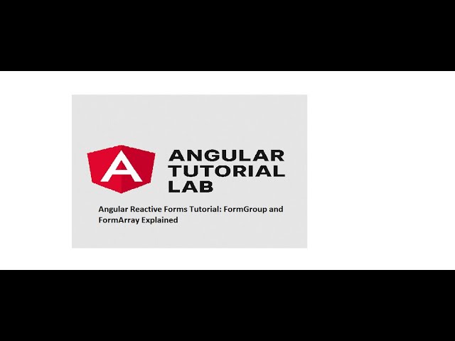 Angular 19 Reactive Forms: FormGroup, FormArray with Standalone Components | Full Tutorial