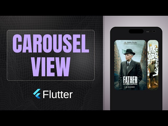 CarouselView widget | Flutter