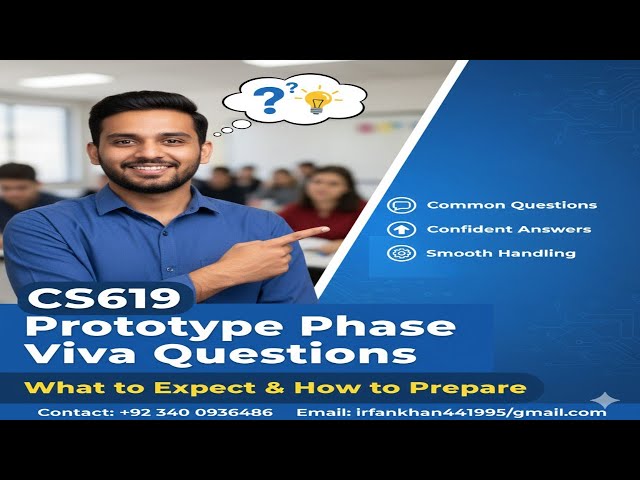 CS619 Prototype Phase Viva Questions | What to Expect & How to Prepare