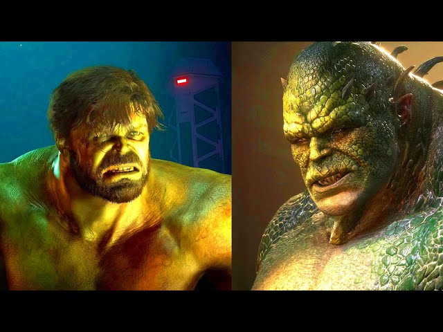 HULK vs ABOMINATION FIGHT || MARVEL'S AVENGERS Abomination Boss 4K ULTRA HD