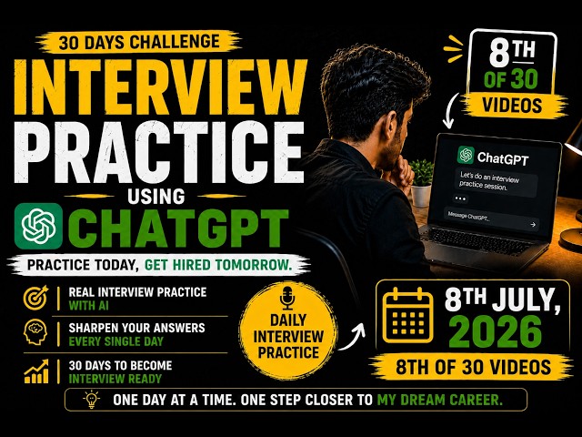 MERN Stack Mock Interview Practice | Day 8/30 | Real Interview Questions | 8 July 2026