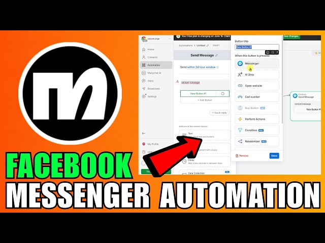 How To Use ManyChat For Facebook Messenger Automation (2026) (Quick And Easy Guide)