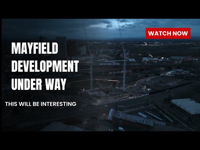 Mayfield Depot Development Rising | Manchester Drone Update – Feb 2026