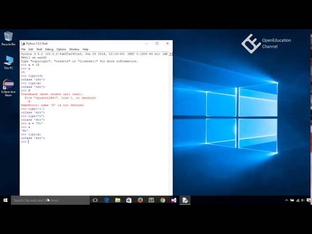 Python Tutorial for Beginners 2 - Variables and Data types