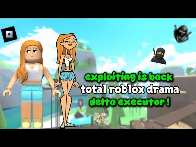 EXPLOITING IN TOTAL ROBLOX DRAMA delta