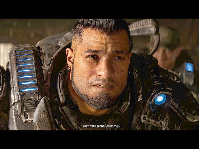 Dom Santiago Finds Out His Family Was Killed Scene - Gears Of War E-Day
